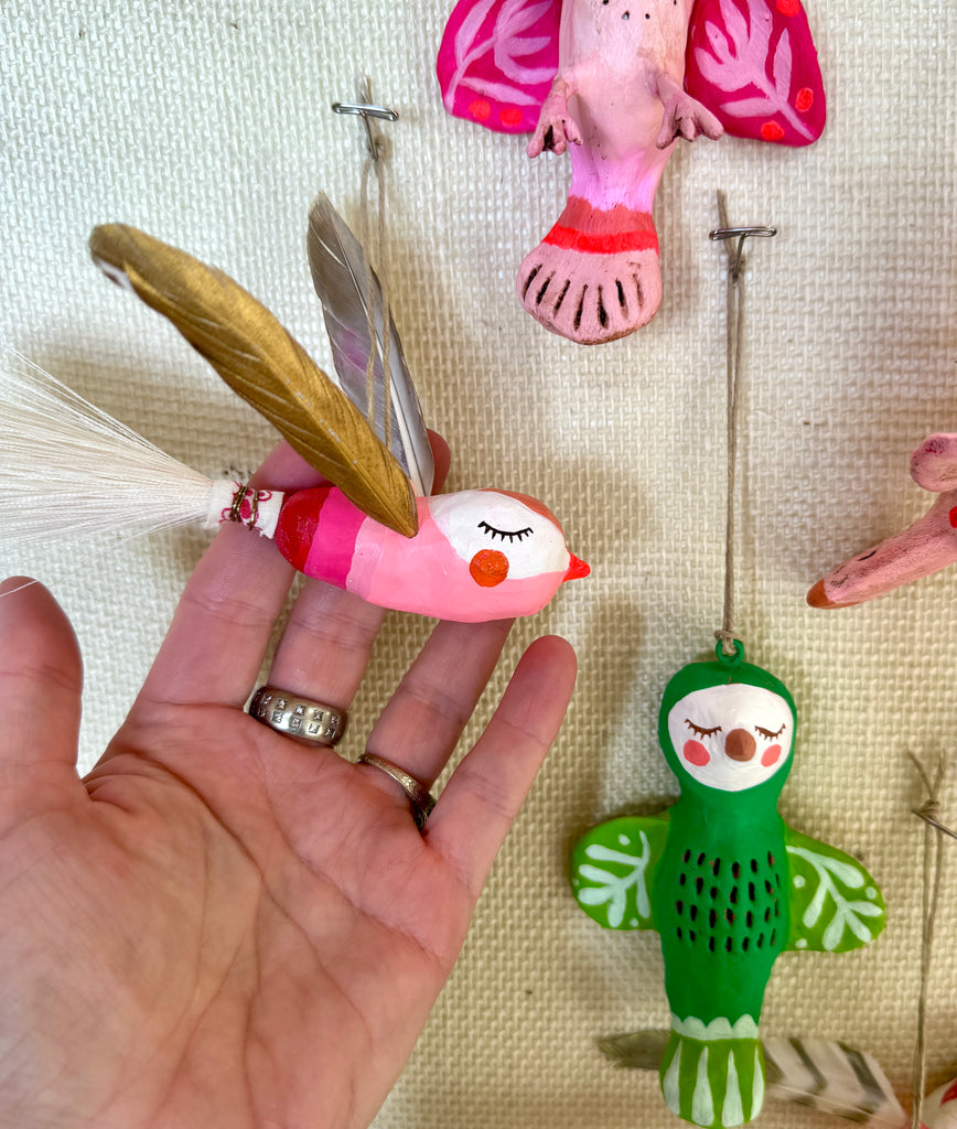 Handmade Bird Ornaments: An In-Person Workshop